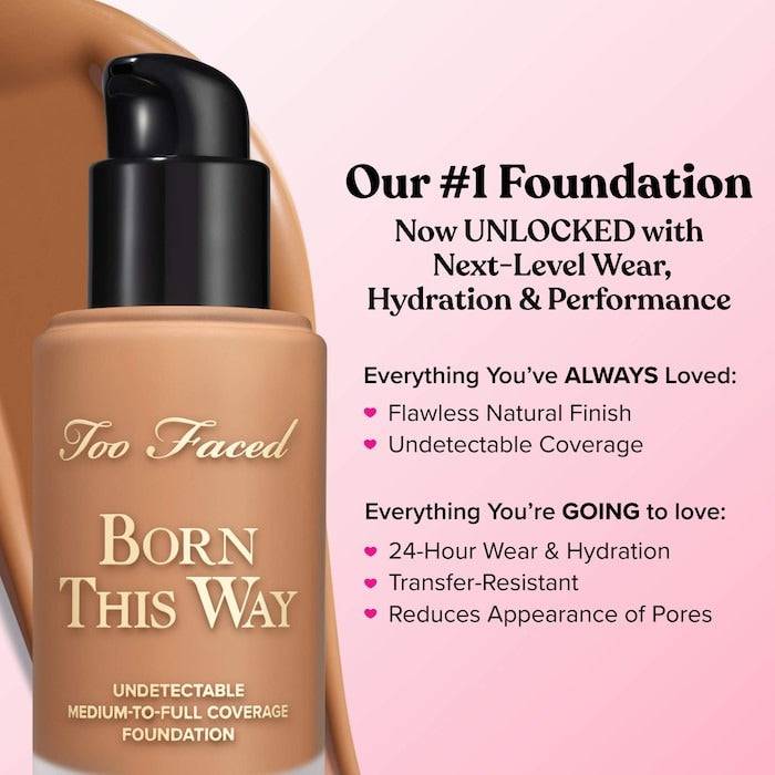 Born This Way Undetectable Medium-To-Full Coverage Foundation - GLAM MODA