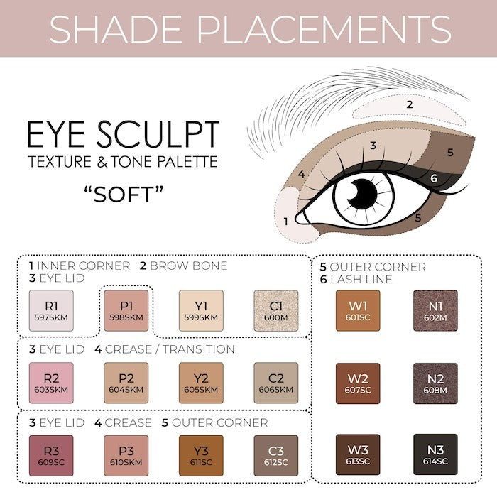 Eye Sculpt Texture & Tone Eyeshadow Palette - GLAM MODA