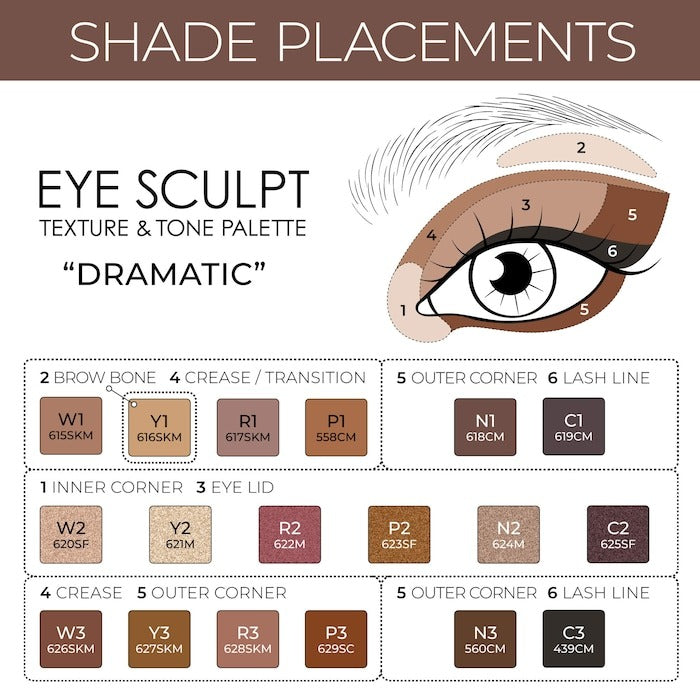 Eye Sculpt Texture & Tone Eyeshadow Palette - GLAM MODA