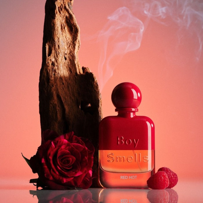Red Hot Perfume with Rose - GLAM MODA