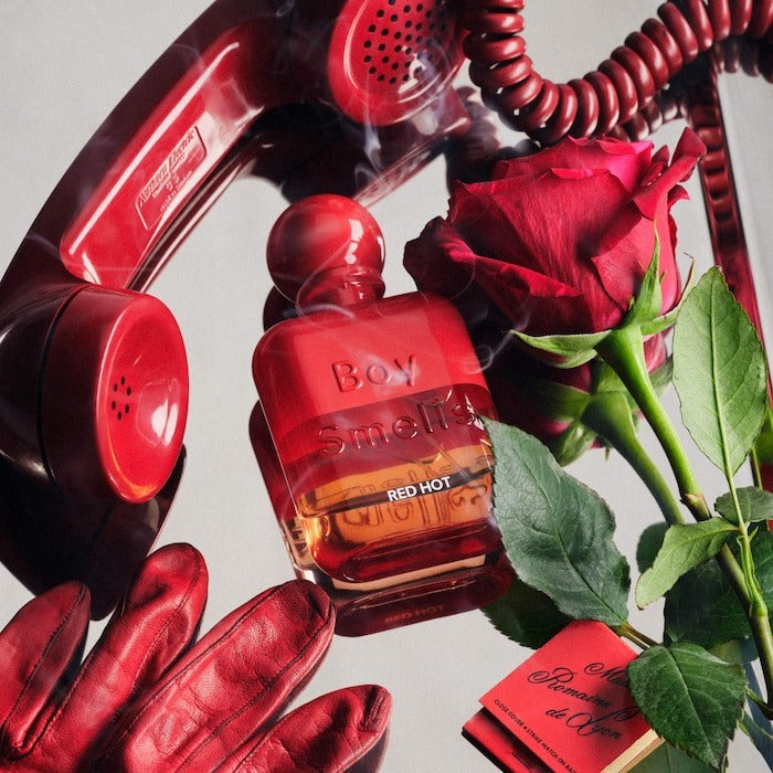 Red Hot Perfume with Rose - GLAM MODA