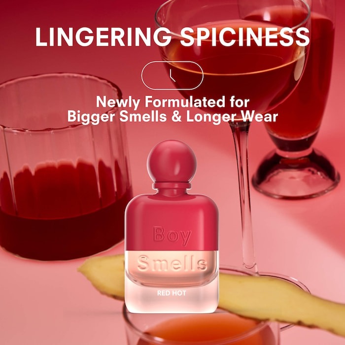 Red Hot Perfume with Rose - GLAM MODA