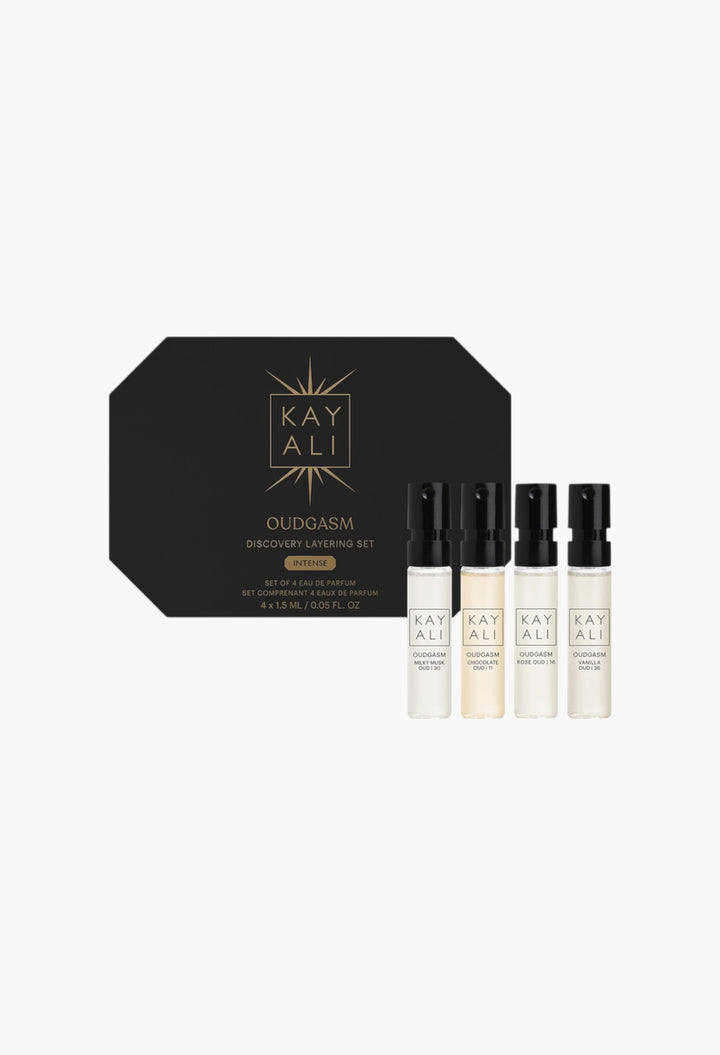 Oudgasm Discovery Layering Sampler Perfume Set - GLAM MODA