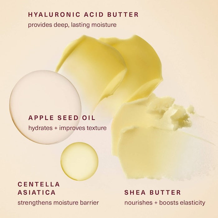 Find Comfort Lip Butter Balm + Overnight Mask with Hyaluronic Acid Butter - GLAM MODA