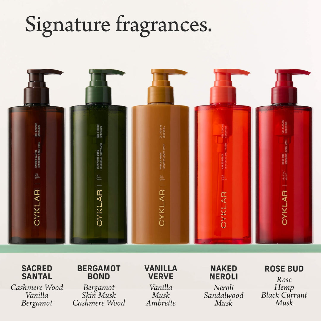 Sacred Santal Sensorial Body Wash For Moisture Barrier. - GLAM MODA