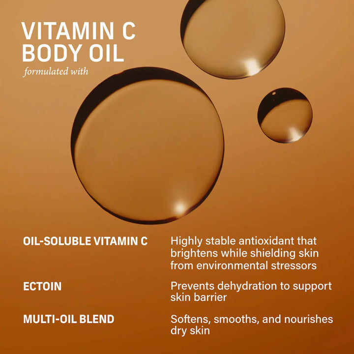 Vanilla Verve Vitamin C Body Oil with Ectoin - GLAM MODA