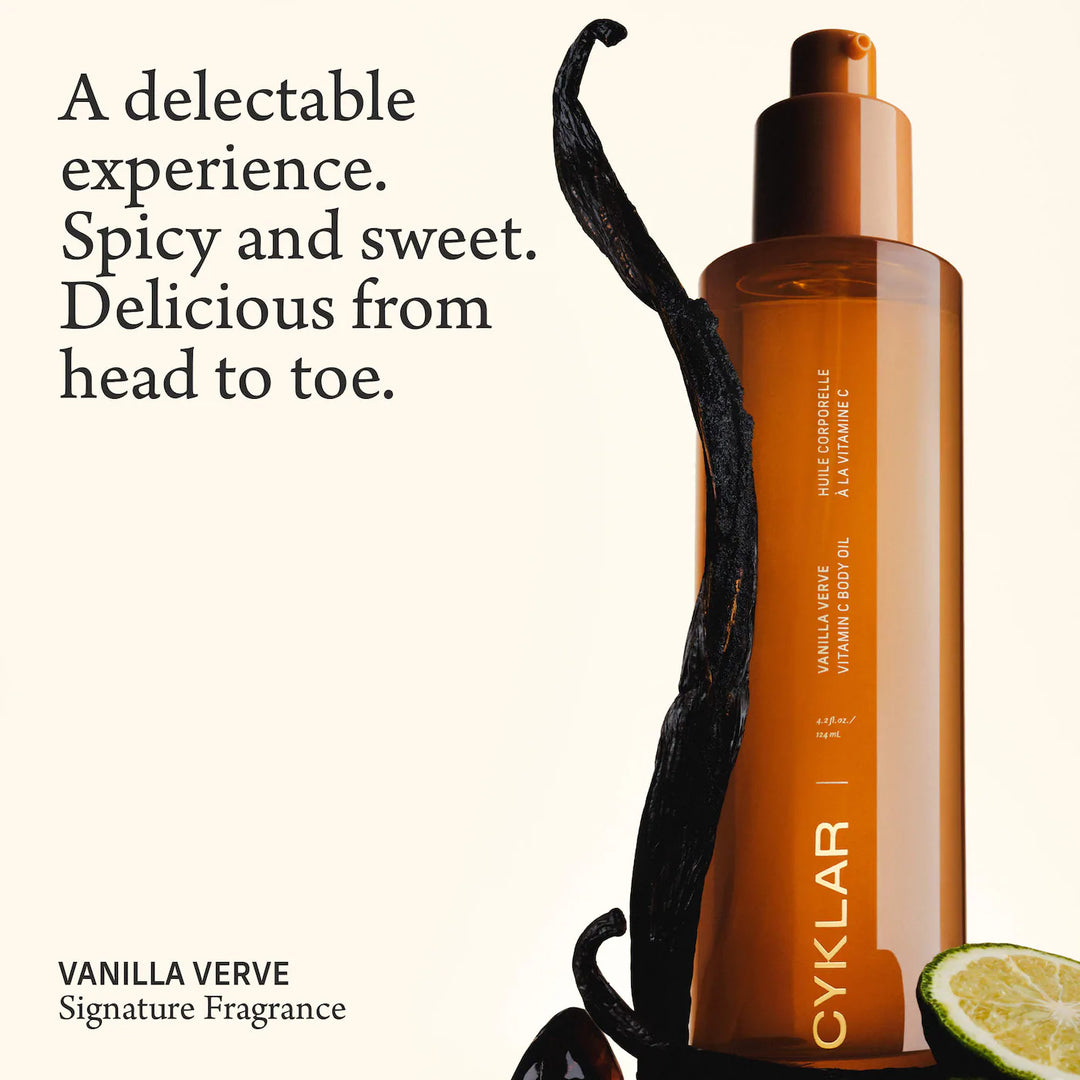 Vanilla Verve Vitamin C Body Oil with Ectoin - GLAM MODA