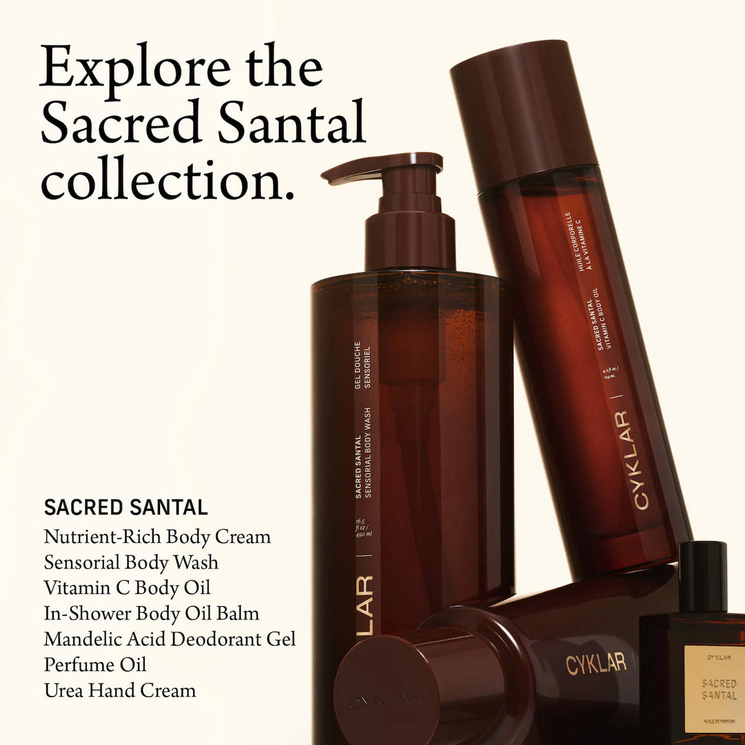 Sacred Santal Vitamin C Body Oil With Ectoin - GLAM MODA