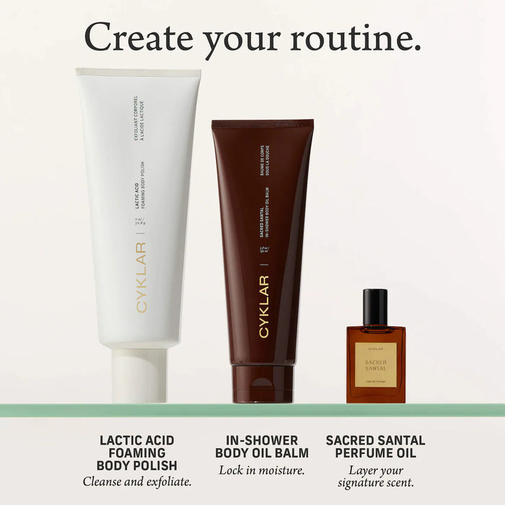 Sacred Santal In-Shower Body Oil Balm With Ceramides - GLAM MODA
