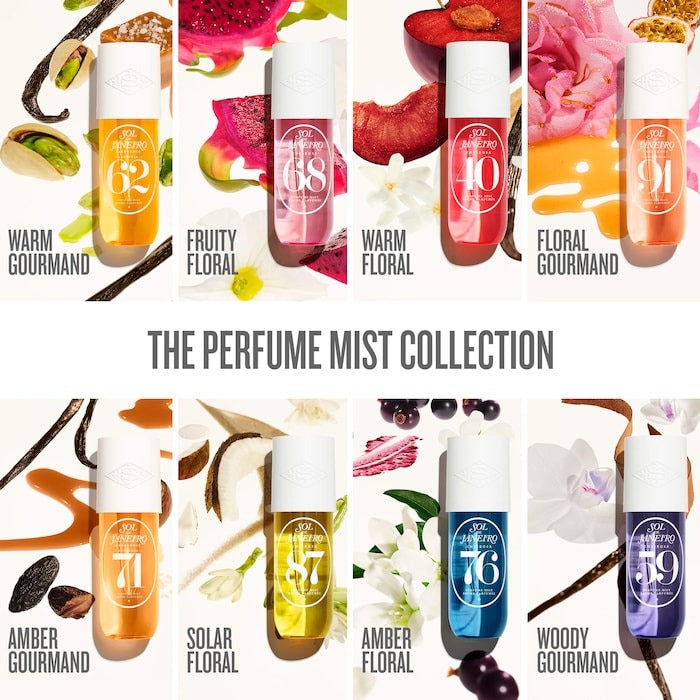 Mini Cheirosa 91 Rosa Charmosa Body & Hair Perfume Mist - GLAM MODA