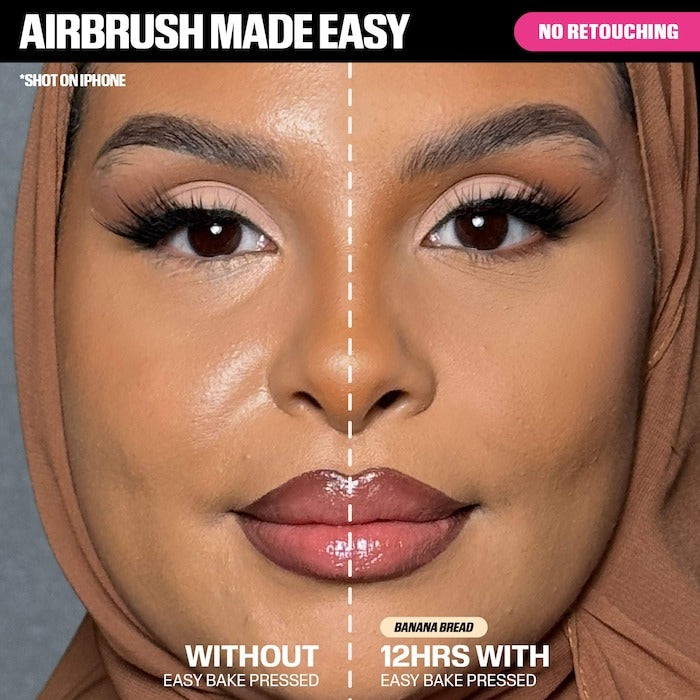 Easy Bake Airbrush Matte Pressed Setting Powder - GLAM MODA