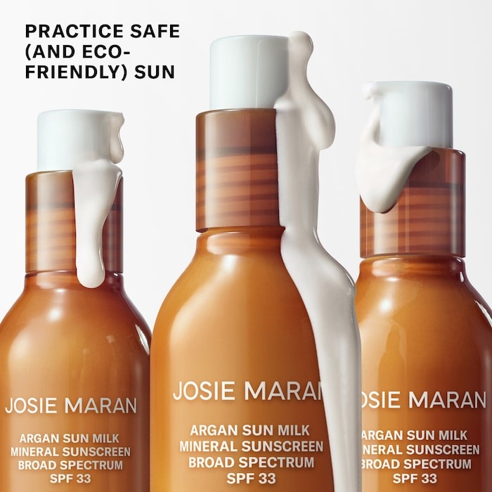 Argan Sun Milk Mineral Sunscreen Broad Spectrum SPF 33 Moisturizer Mini - GLAM MODA