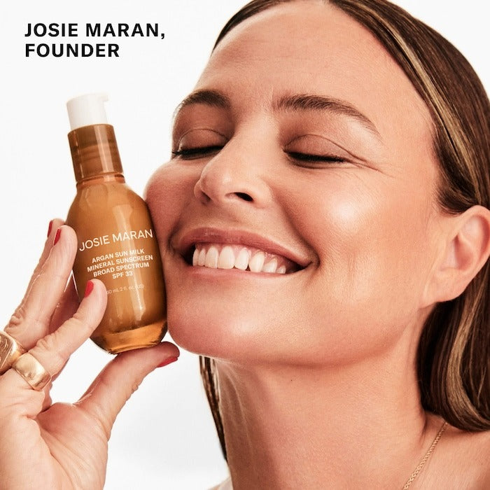 Argan Sun Milk Mineral Sunscreen Broad Spectrum SPF 33 Moisturizer Mini - GLAM MODA