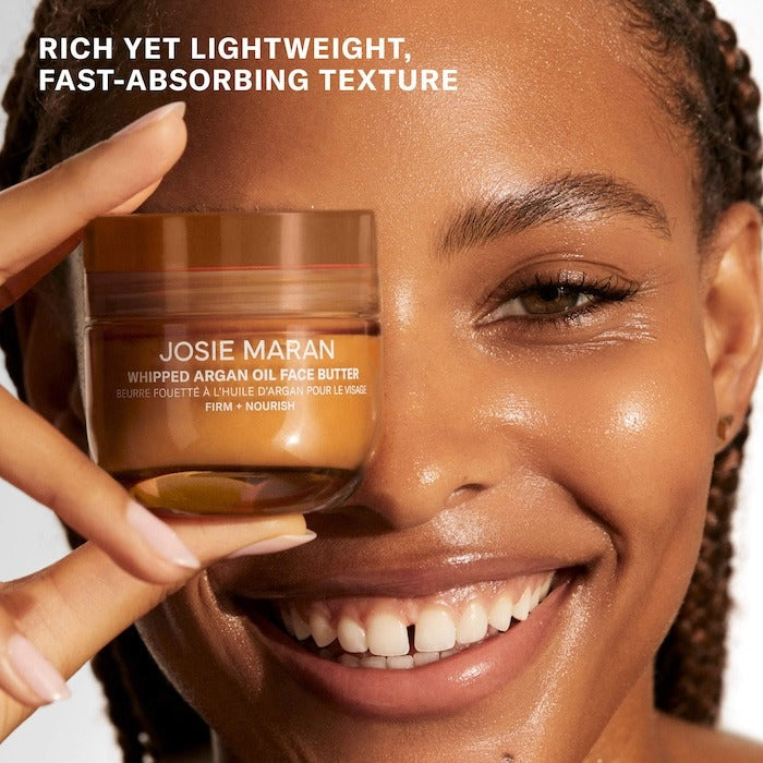 Whipped Argan Oil Firming + Hydrating Face Butter Moisturizer Mini - GLAM MODA