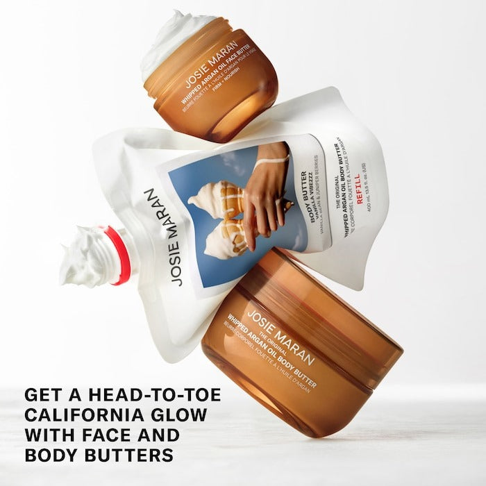 Whipped Argan Oil Firming + Hydrating Face Butter Moisturizer Mini - GLAM MODA