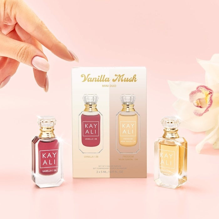 Vanilla Musk Mini Duo Perfume Gift Set - GLAM MODA