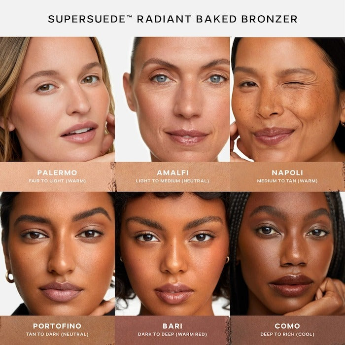 SuperSuede™ Radiant Talc-Free Baked Powder Bronzer - GLAM MODA