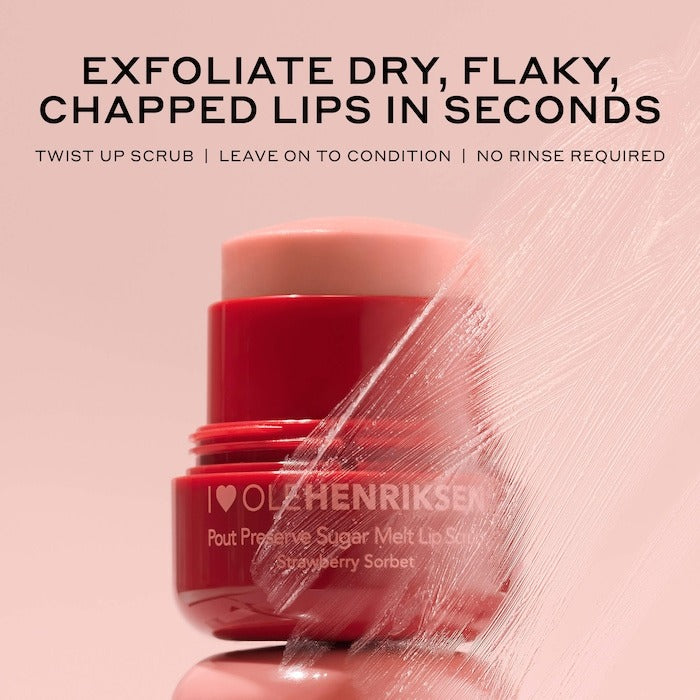 Pout Preserve Sugar Melt Exfoliating Lip Scrub - GLAM MODA