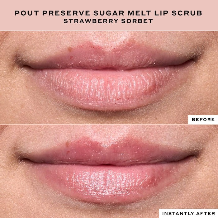 Pout Preserve Sugar Melt Exfoliating Lip Scrub - GLAM MODA