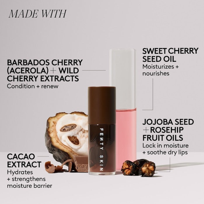 Fenty Treatz Hydrating + Strengthening Lip Oil - GLAM MODA