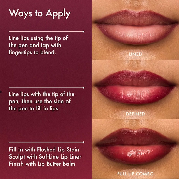Flushed Lip Stain 12HR Transfer-Proof Lip Tint - GLAM MODA