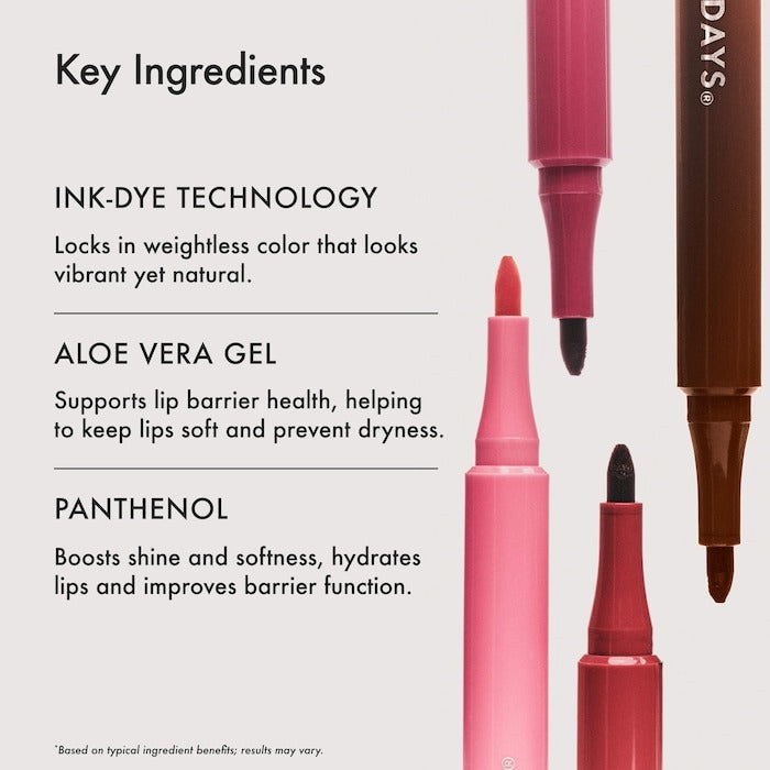 Flushed Lip Stain 12HR Transfer-Proof Lip Tint - GLAM MODA