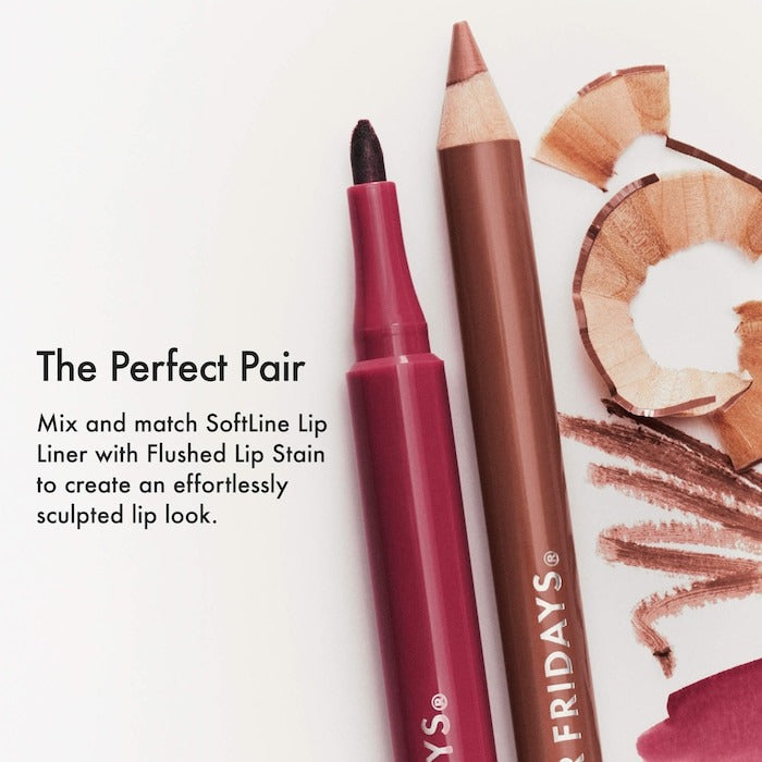 SoftLine Lip Liner Long-Lasting Lip Pencil - GLAM MODA