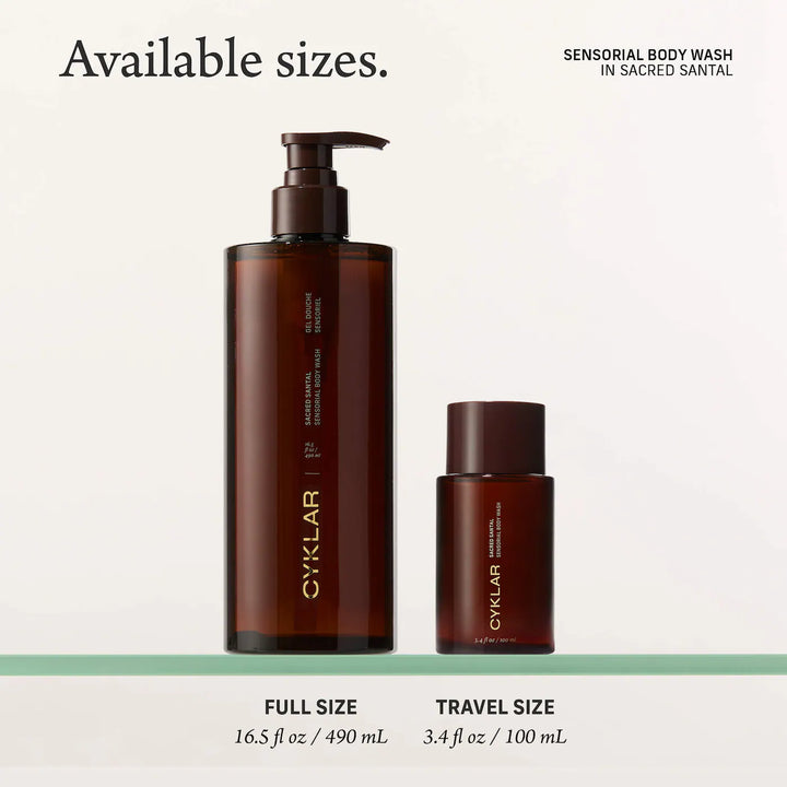 Sacred Santal Sensorial Body Wash For Moisture Barrier. - GLAM MODA
