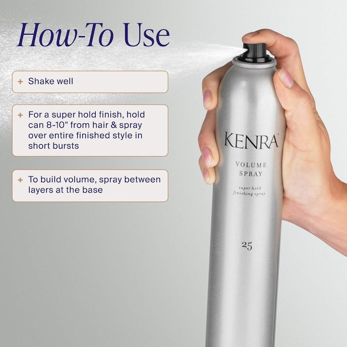 Volume Spray 25 Super Hold Finishing Hairspray - GLAM MODA