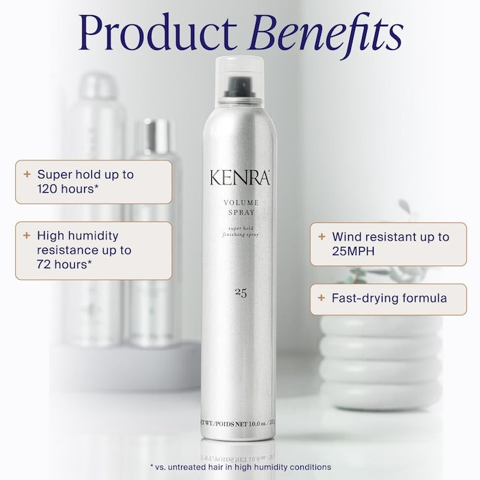 Volume Spray 25 Super Hold Finishing Hairspray - GLAM MODA