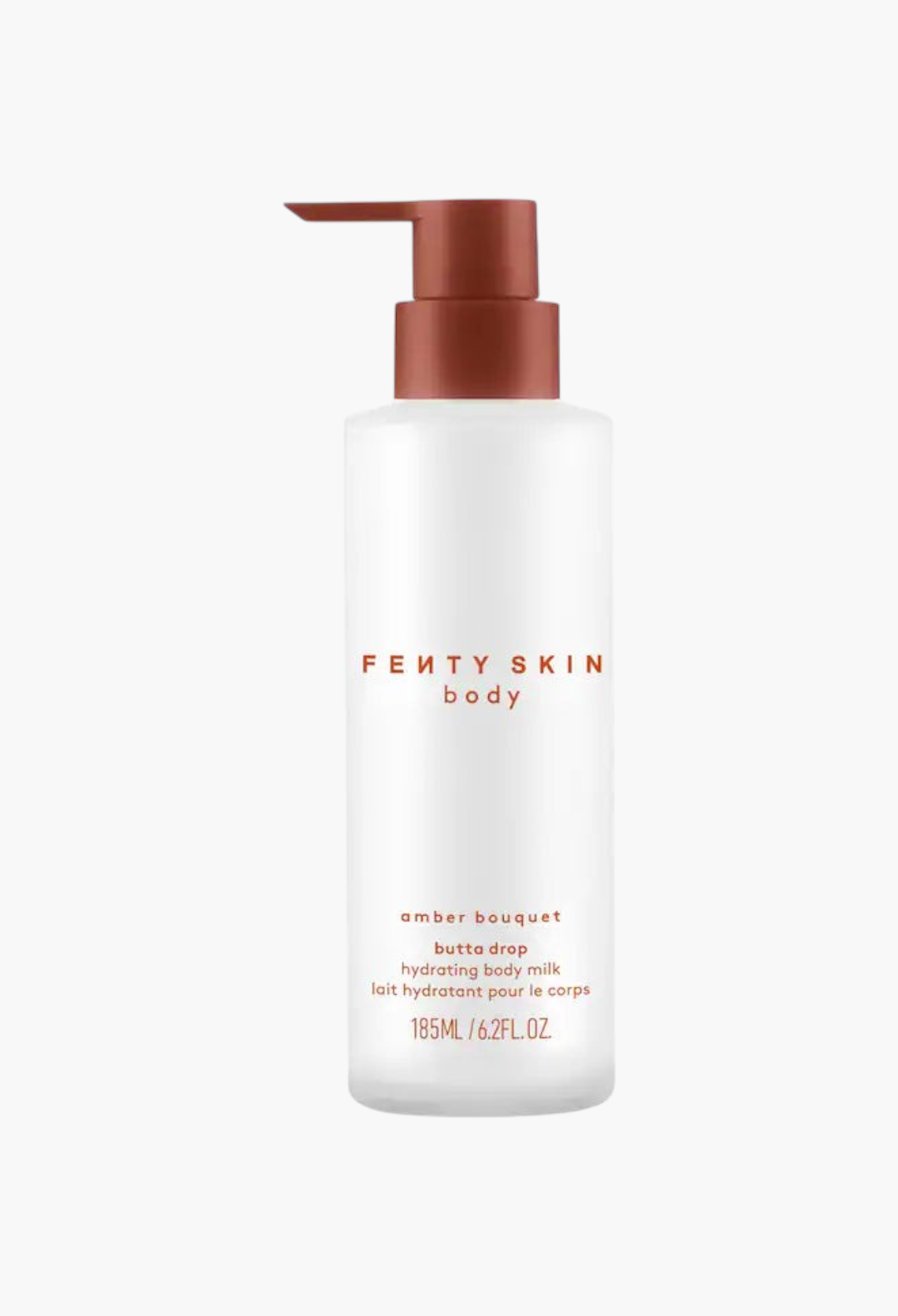 GLAM MODA Fenty Skin Butta Drop hydrating body milk in a pump bottle for dry skin care