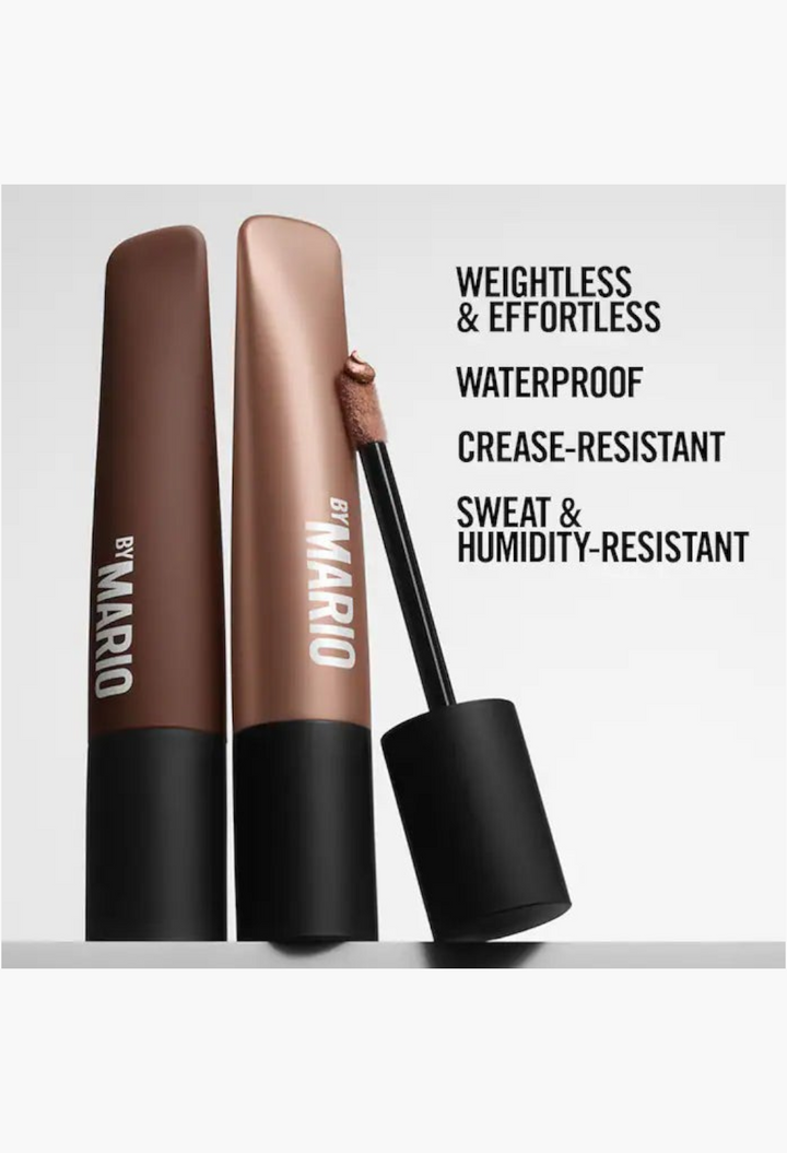 GLAM MODA long-wear cream eyeshadow tubes with doe-foot applicator showing shimmer finish and waterproof formula