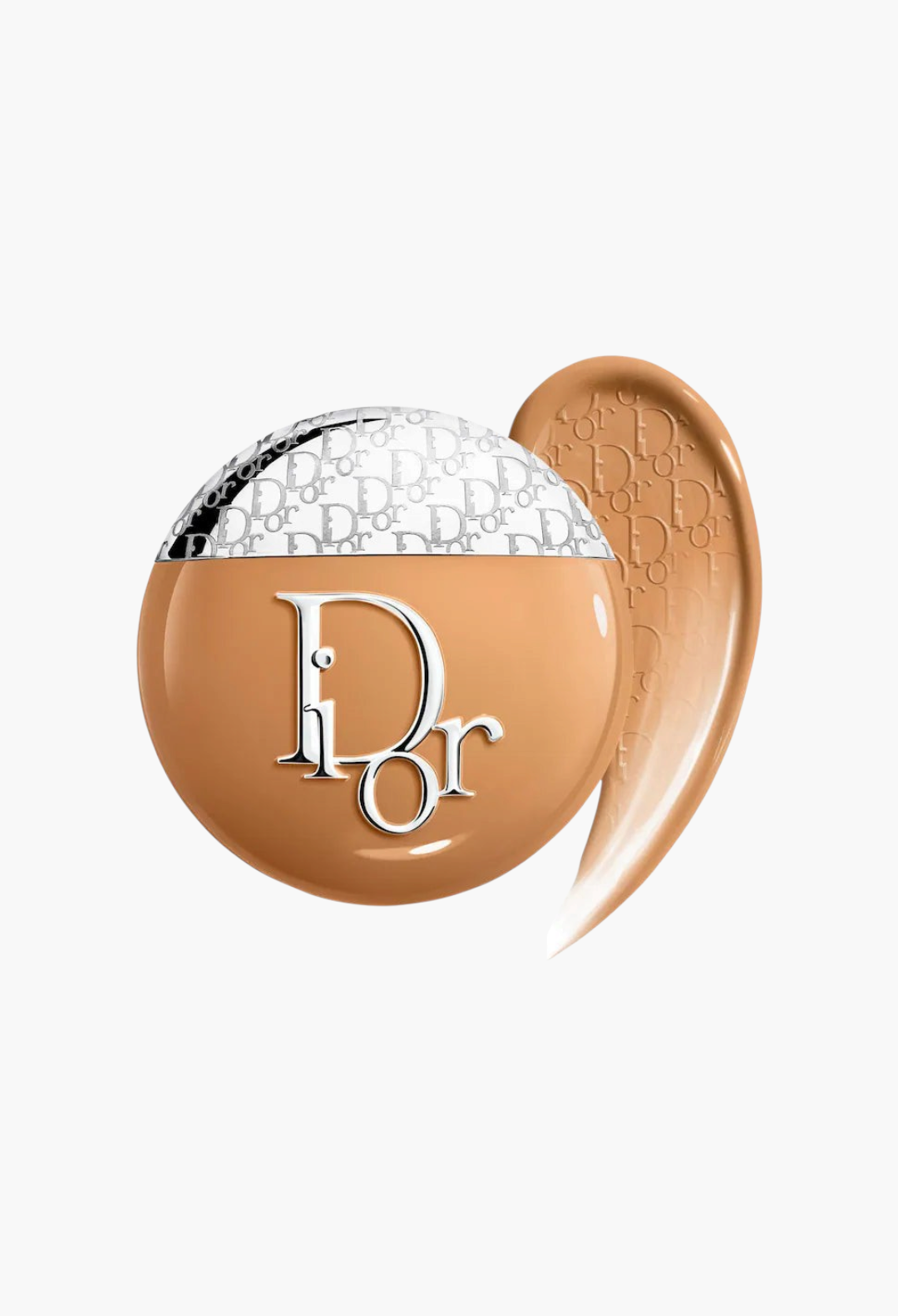 GLAM MODA Dior Backstage Glow-Up Skin Tint liquid moisturizer with SPF 20 and a natural finish in a round bottle.