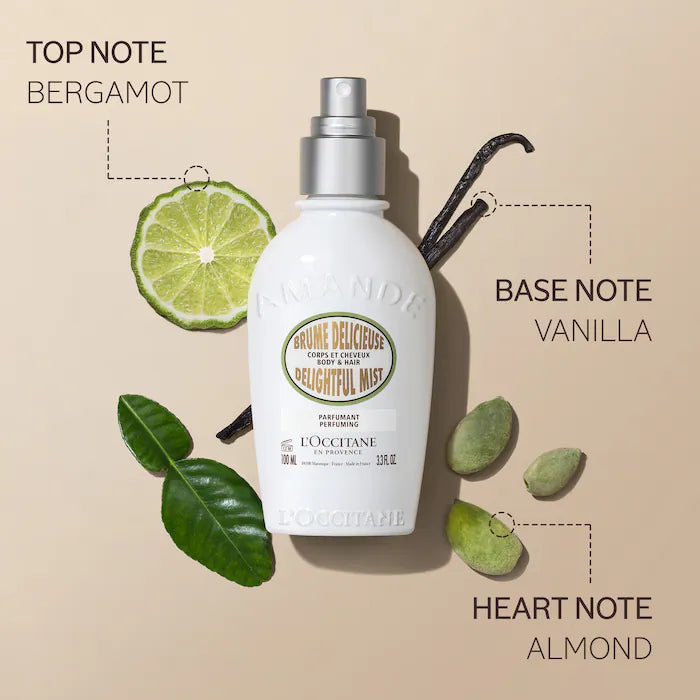 Almond Shimmer & Mist Body Gift Set Duo