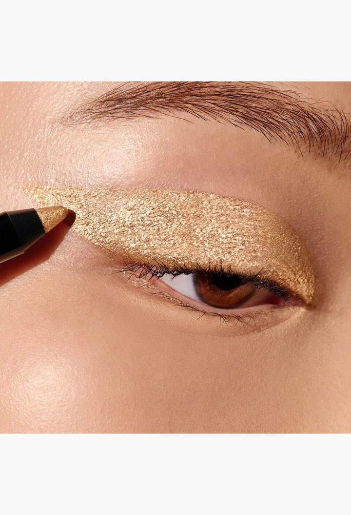 Gold Lamé - Satin Kajal Liner Longwear Waterproof Eyeliner - GLAM MODA