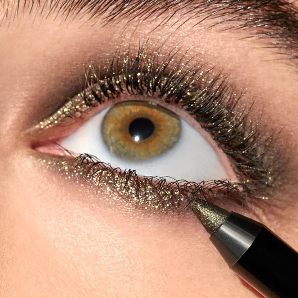 Sequin Green - Satin Kajal Liner Longwear Waterproof Eyeliner - GLAM MODA