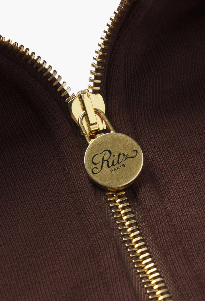 Women's Half Zip Polo - Ritz Paris X Frame - GLAM MODA