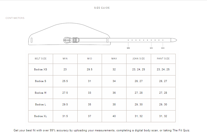 Bodice Belt Gold - GLAM MODA