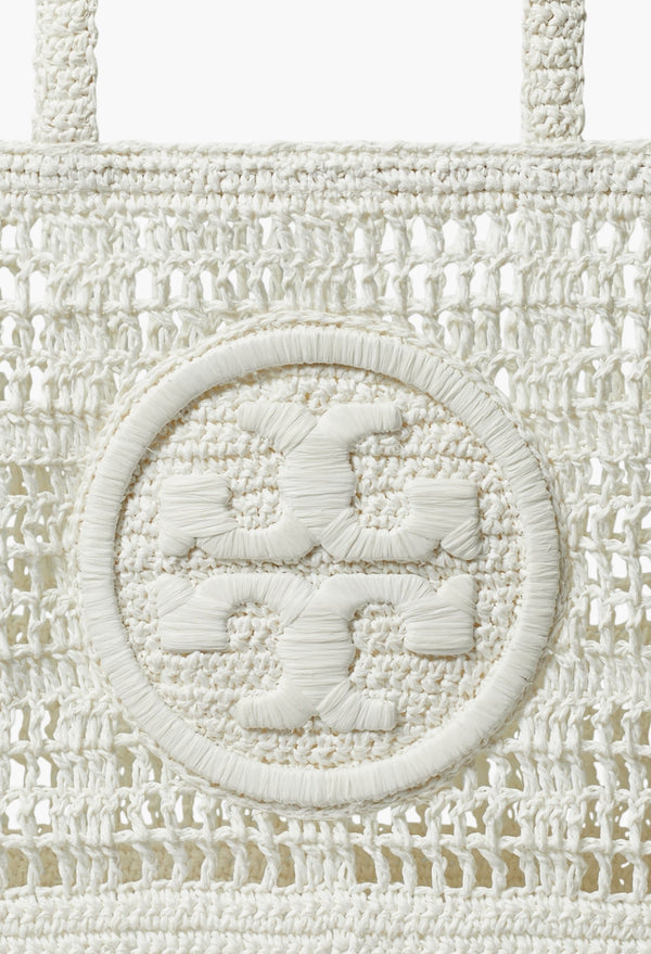 White - Handcrafted Small Ella Hand-Crocheted Tote