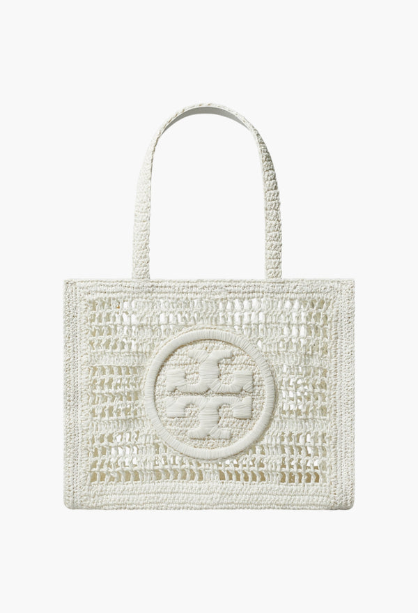 White - Handcrafted Small Ella Hand-Crocheted Tote