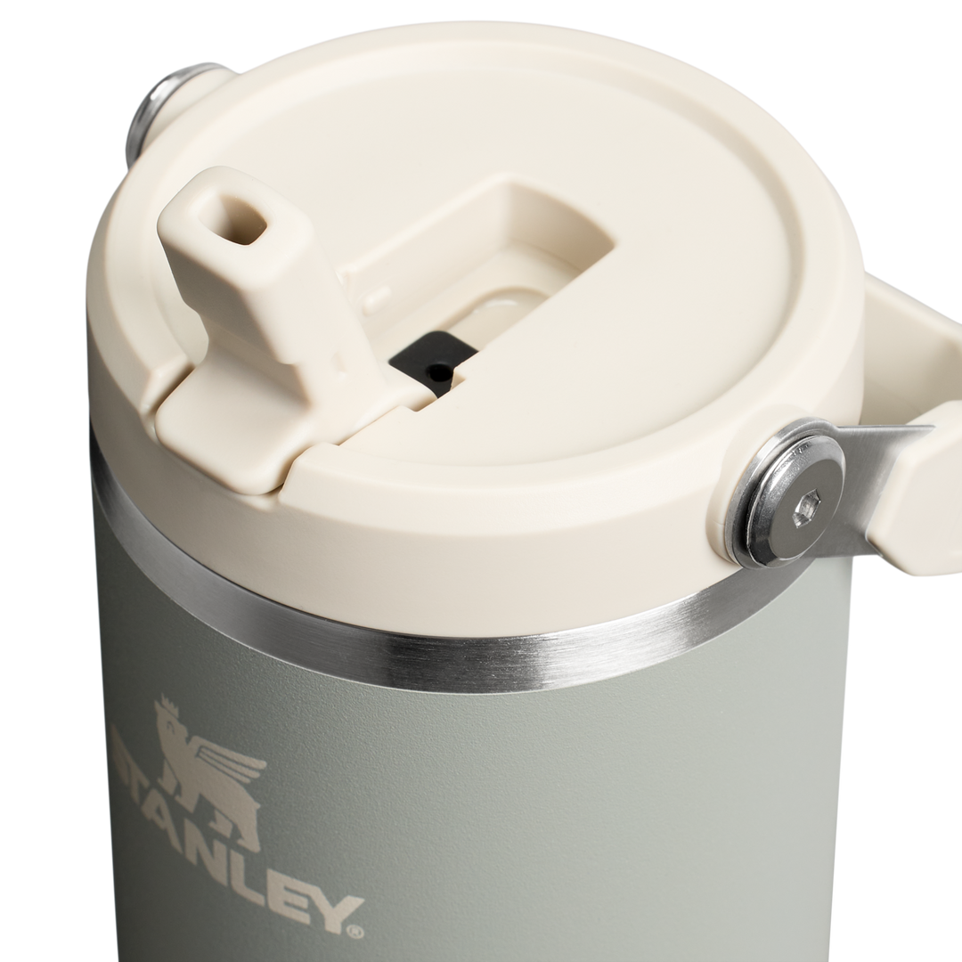 Sage Grey - The IceFlow™ Flip Straw Tumbler | 30 OZ - GLAM MODA