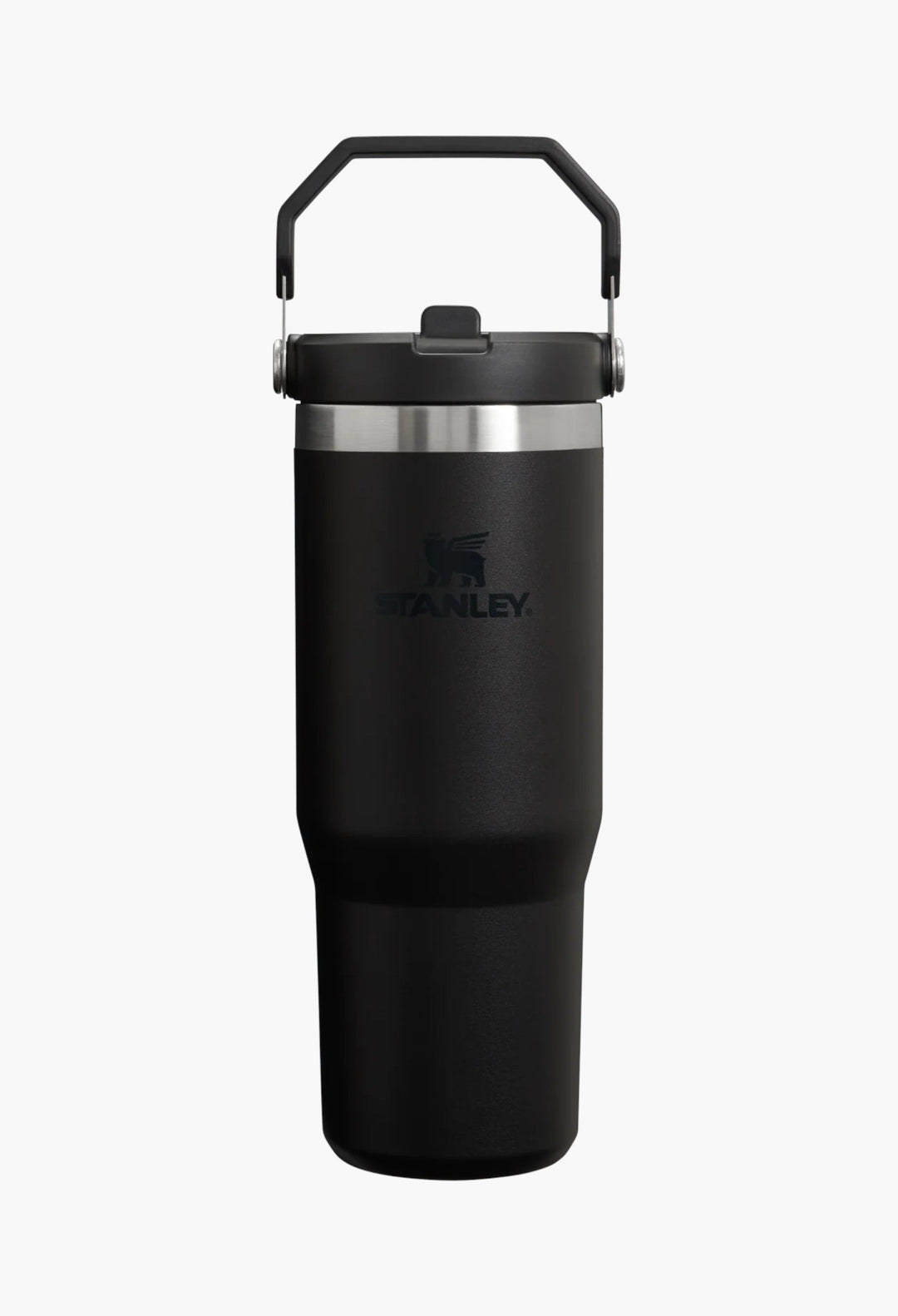 Black 2.0 - The IceFlow™ Flip Straw Tumbler | 30 OZ - GLAM MODA