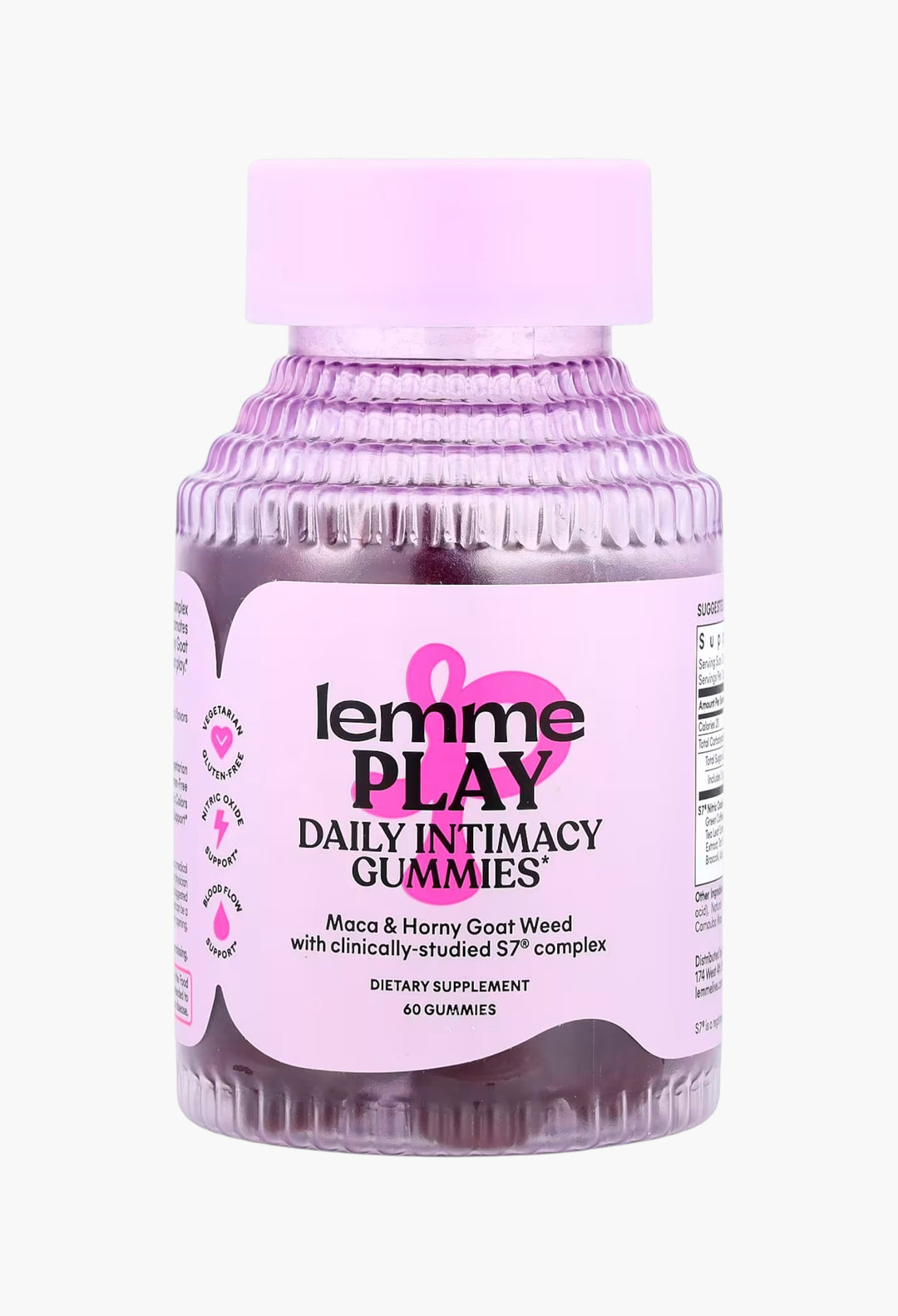 Lemme, Play, Daily Intimacy Gummies, Cherry - GLAM MODA