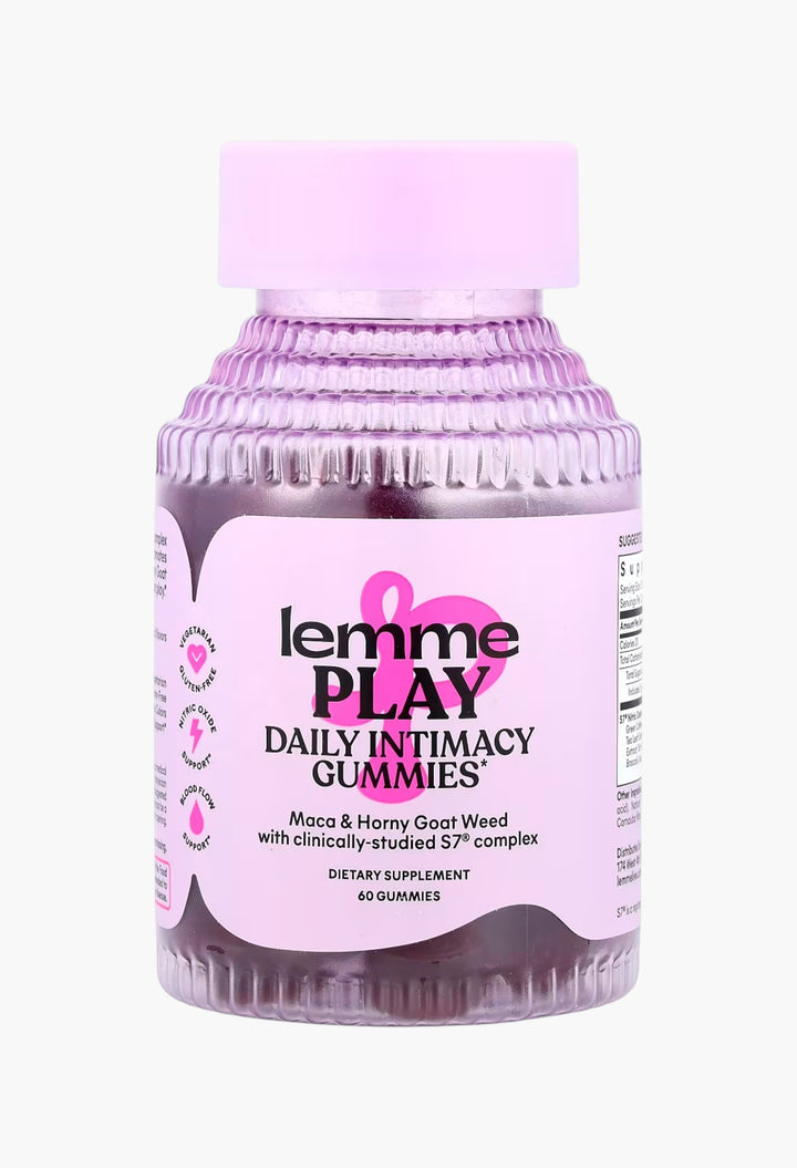 Lemme, Play, Daily Intimacy Gummies, Cherry - GLAM MODA