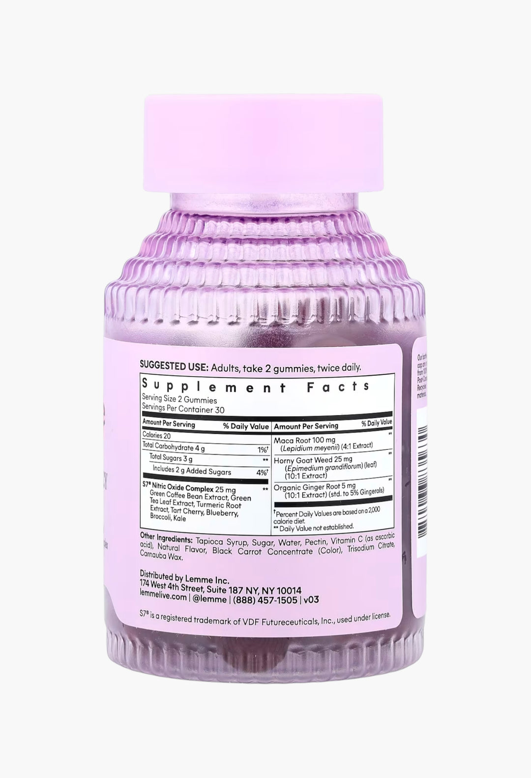 Lemme, Play, Daily Intimacy Gummies, Cherry - GLAM MODA