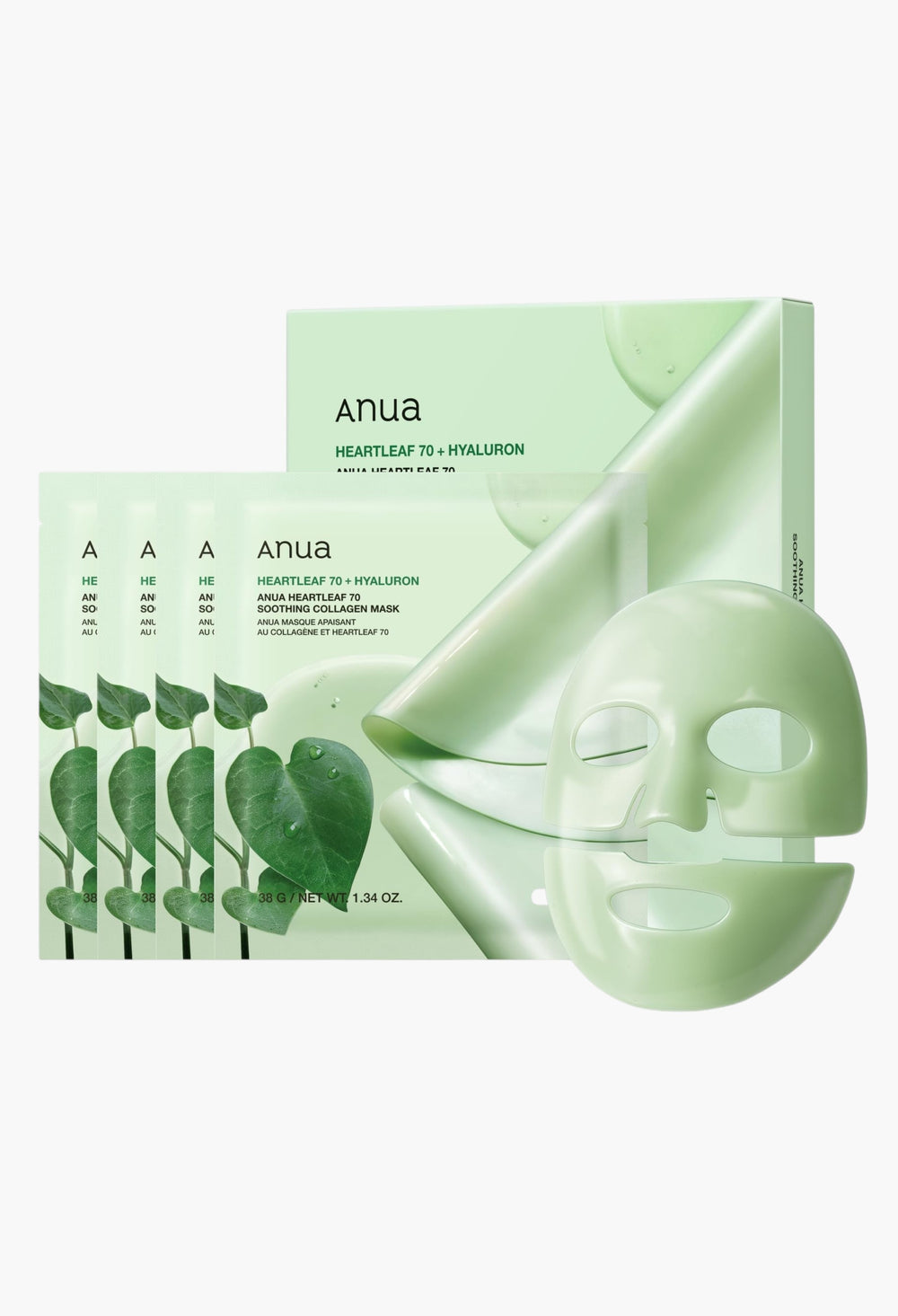 Anua Heartleaf 70 Soothing Collagen Mask - GLAM MODA