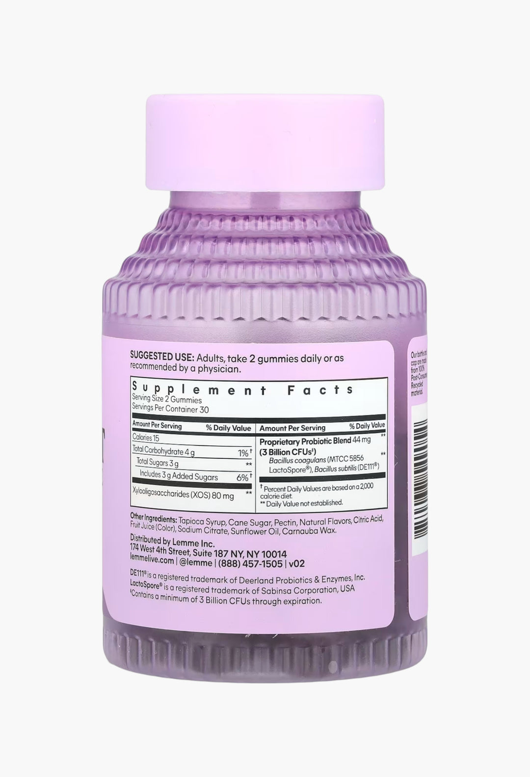 Lemme, Debloat, Daily Digestive Probiotic Gummies - GLAM MODA