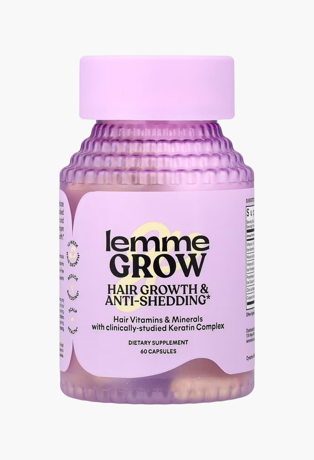 Lemme, Grow, Hair Growth & Anti-Shedding - GLAM MODA