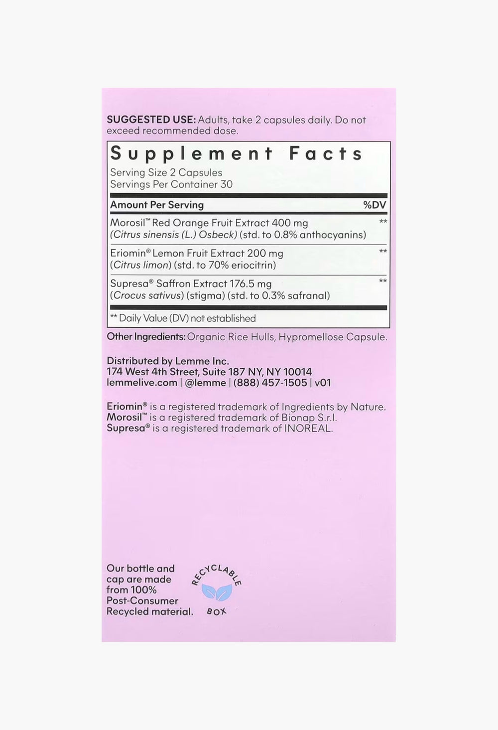 Lemme, GLP-1 Daily™, Weight Management, Cravings & Fat Burner - GLAM MODA