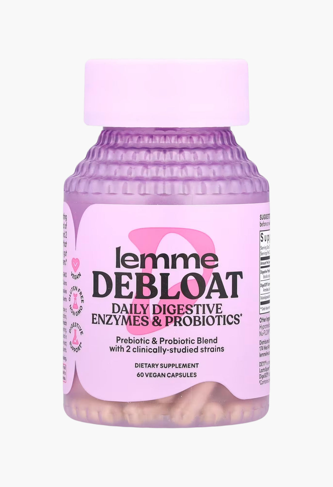 Lemme, Debloat, Daily Digestive Enzymes & Probiotics - GLAM MODA